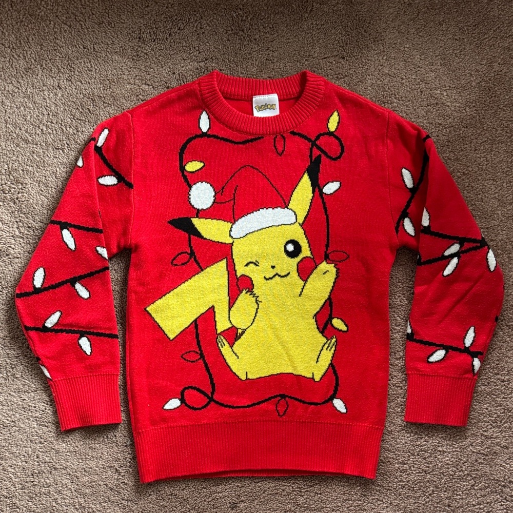Pokémon Pikachu Holiday Sweater